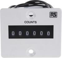 896-7018 RS PRO Impulse Counter, 6 Digit, 10Hz, 220 V dc