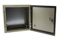 775-5791 RS PRO Steel Wall Box, IP66, 300 mm x 300 mm x 150mm
