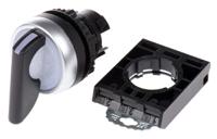 l21ml30 BACO BACO Series 3 Position Selector Switch Head, 22mm Cutout, Black Handle
