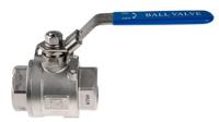 764-4275 RS PRO Stainless Steel Full Bore, 2 Way, Ball Valve, Threaded, BSPP 38.1mm