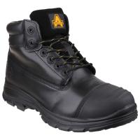 fs301-11 Amblers FS301 Black Steel Toe Capped Safety Boots, UK 11, EU 46