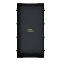 jen28514bl Justrite PVC Spill Berm for Spill Control, 890L Capacity