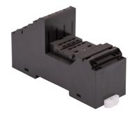 pyf-14-pu-l Omron MY4 14 Pin 250V ac DIN Rail Relay Socket, for use with H3Y Series Timer, H3YN Series Timer
