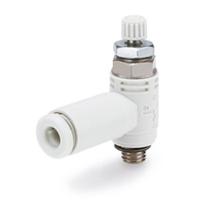 asv410f-03-10s SMC Flow Controller, G 3/8 x 10 bar, Threaded, 10mm