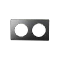 s520804j Schneider Electric Grey, 2 Gang, Odace