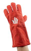 lw93l Polyco Healthline LW93 Red Leather Welding Gloves, Size 9