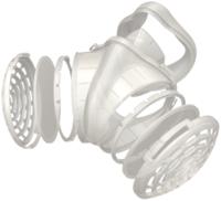 103045804  Schmersal White Silicone Face Mask for Chemical, General Purpose, Pharmaceutical, One Size