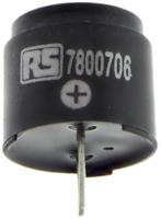 780-0706 RS PRO 85dB Through Hole Continuous Internal Magnetic Buzzer Component, 16 x 14mm, 8V dc Min, 15V dc Max