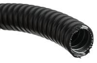 7tca296020r0077-sp16bl10m Adaptaflex Flexible Conduit, 16mm Nominal Diameter, Galvanised Steel, Black
