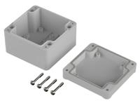 62210000-em-210 Bopla Euromas II Series Light Grey Polycarbonate Enclosure, IP65, Light Grey Lid, 82 x 80 x 57mm