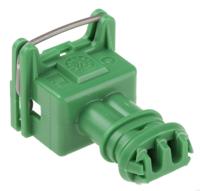 282189-4 TE Connectivity, Junior Power Timer Automotive Connector Socket Green Cable Mount 2 Way