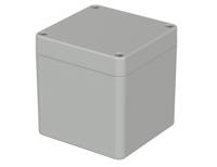 03225000 Bopla Euromas Series Light Grey ABS Enclosure, IP66, Light Grey Lid, 82 x 80 x 85mm