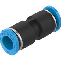 npqe-d-q6-e-f1a-p10 Festo NPQE-D Series Push-in Fitting, Push In 6 mm to Push In 6 mm, Tube-to-Tube Connection Style, NPQE-D-Q6-E-F1A-P10