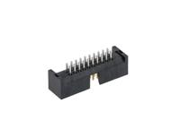 shf-110-01-l-d-th Samtec SHF Series Straight Through Hole PCB Header, 20 Contact(s), 1.27 mm Pitch, 2 Row, Shrouded