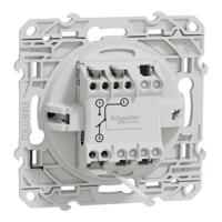s530263 Schneider Electric Grey Rocker Switch, 2 Way, 1 Gang, Odace