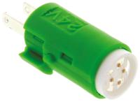 a16-24dg Omron Green LED Indicator Lamp, 24V dc