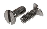 914-1624 RS PRO Slot M2 Countersunk A2 304 Stainless Steel Machine Screws DIN 963 x 4.0mm