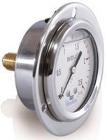 mit3-b22b20 Bourdon G 1/4 Analogue Pressure Gauge 6bar Back Entry 68mm Outside Diameter