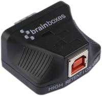 us-320 Brainboxes RS422, RS485 USB A Female to D-sub, 9 Pin Male Interface Converter
