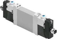 vuvg-bk10-b52-t-f-1r8l-s Festo 5/2 Pneumatic Solenoid Valve - Electrical VUVG Series 24V dc, 8042560