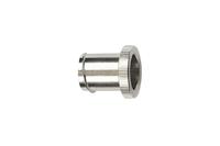 166-31802-pcs16-ei-npb-ml HellermannTyton End Insert, Conduit Fitting, 16mm Nominal Size, M16, Brass, Silver IP65 rating