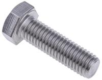 520-346 RS PRO Stainless Steel, Hex Bolt, M12 x 40mm