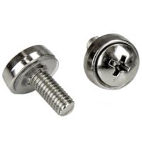 cabscrwm520 StarTech.com Rack Screws and Cage Nuts for Use with Server Racks and Cabinets, M5 Thread, 20 Piece(s)