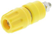 930103103 Hirschmann Test & Measurement Yellow Female Banana Plug - Screw, 60V dc
