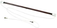 796-0209 RS PRO 2000 W SK15 Infrared (IR) Heat Lamp 350 mm, 230 V