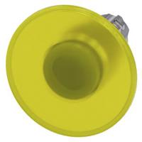 3su1051-1ca30-0aa0 Siemens SIRIUS ACT 3SU10 Series Yellow Latching Push Button Head, 22mm Cutout, IP66, IP67, IP69K