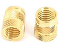 204-0615 RS PRO, M3.5 Brass Threaded Insert, 5.4mm diameter 4.8mm Depth 7.1mm