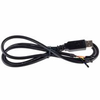 ttl-232r-rpi FTDI Chip 1m USB to UART Cable in Black