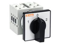 gx4053u Lovato, 3PDT 3 Position 60° Changeover Cam Switch, 40A, Short Black Handle Actuator