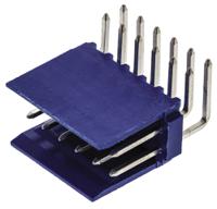 281742-6 TE Connectivity AMPMODU HE14 Series Right Angle Through Hole PCB Header, 12 Contact(s), 2.54 mm Pitch, 2 Row, Shrouded