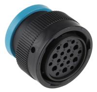 hdp26-24-19se-l017 Deutsch Circular Connector, 19 Contacts, Cable, 2.39 mm Connector, Plug, Female, IP67, HD20 Series