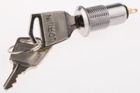 skl-12-ad2 Lorlin Key Switch, SPST, 500 mA @ 24 V 2-Way Flat, Random-Key