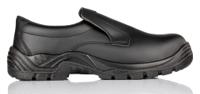 r503-09 RS PRO Unisex Black Steel Toe Capped Safety Shoes, UK 9, EU 43