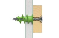 524869 Fischer Fixings Green Plasterboard Fixings
