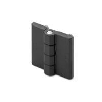 425521 Elesa PA Butt Hinge with a Fixed Pin, Screw Fixing, 40mm x 40mm x 9mm