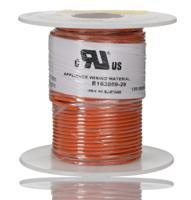 3055-or005 Alpha Wire Premium 3055 Series Orange 0.75 mm² Hook Up Wire, 18 AWG, 16/0.25 mm, 30m, PVC Insulation, 3055 OR005