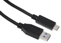 186-3053 RS PRO USB 3.0, USB 3.1, Male USB A to Male USB C, 2m