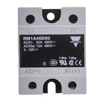 rm1a48d50 Carlo Gavazzi Solid State Relay, 50 A rms Load, Panel Mount, 530 V Load, 32 V Control