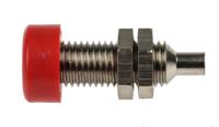 bu-403-ni-rt Schutzinger Red Female Banana Socket, 4 mm Connector, 32A, 33 V ac, 70V dc, Nickel Plating