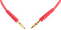 280047-045-22 Staubli 2 mm Connector Test Lead, 10A, 30 V ac, 60V dc, Red, 450mm Lead Length