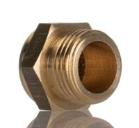 176-2281 RS PRO Brass 12bar Pneumatic Silencer, Threaded, G 3/8 Male