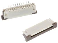 68611514122 Wurth Elektronik, WR-FPC, 686 1mm Pitch 15 Way Horizontal Male FPC Connector, ZIF Top Contact