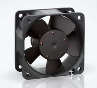 614ngn ebm-papst 600 N Series Axial Fan, 24 V dc, DC Operation, 40m³/h, 2.1W, 88mA Max, IP20, 60 x 60 x 25mm