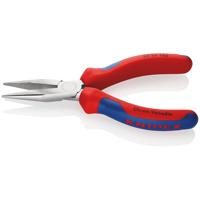 30-25-140 Knipex Long Nose Pliers, 145 mm Overall, Straight Tip, 42mm Jaw