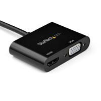 mdp2vgahd20 StarTech.com 2 port Mini DisplayPort to HDMI Adapter, 680mm Length - 1920 x 1200 Maximum Resolution
