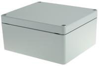 aln-232011-complete Fibox Euronord Series Grey Aluminium Enclosure, IP66, IP67, Grey Lid, 230 x 200 x 110mm